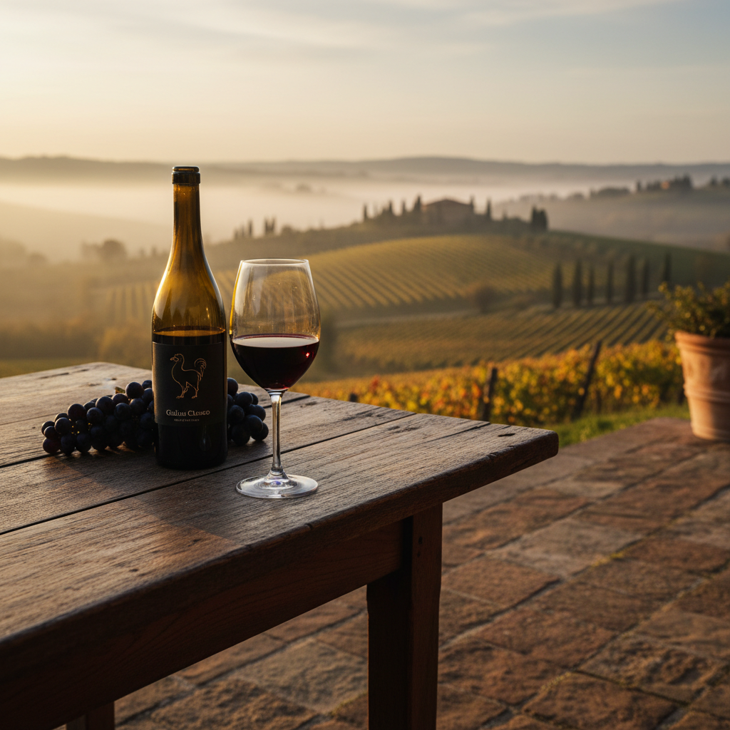 Chianti Classico – hanen på flasken