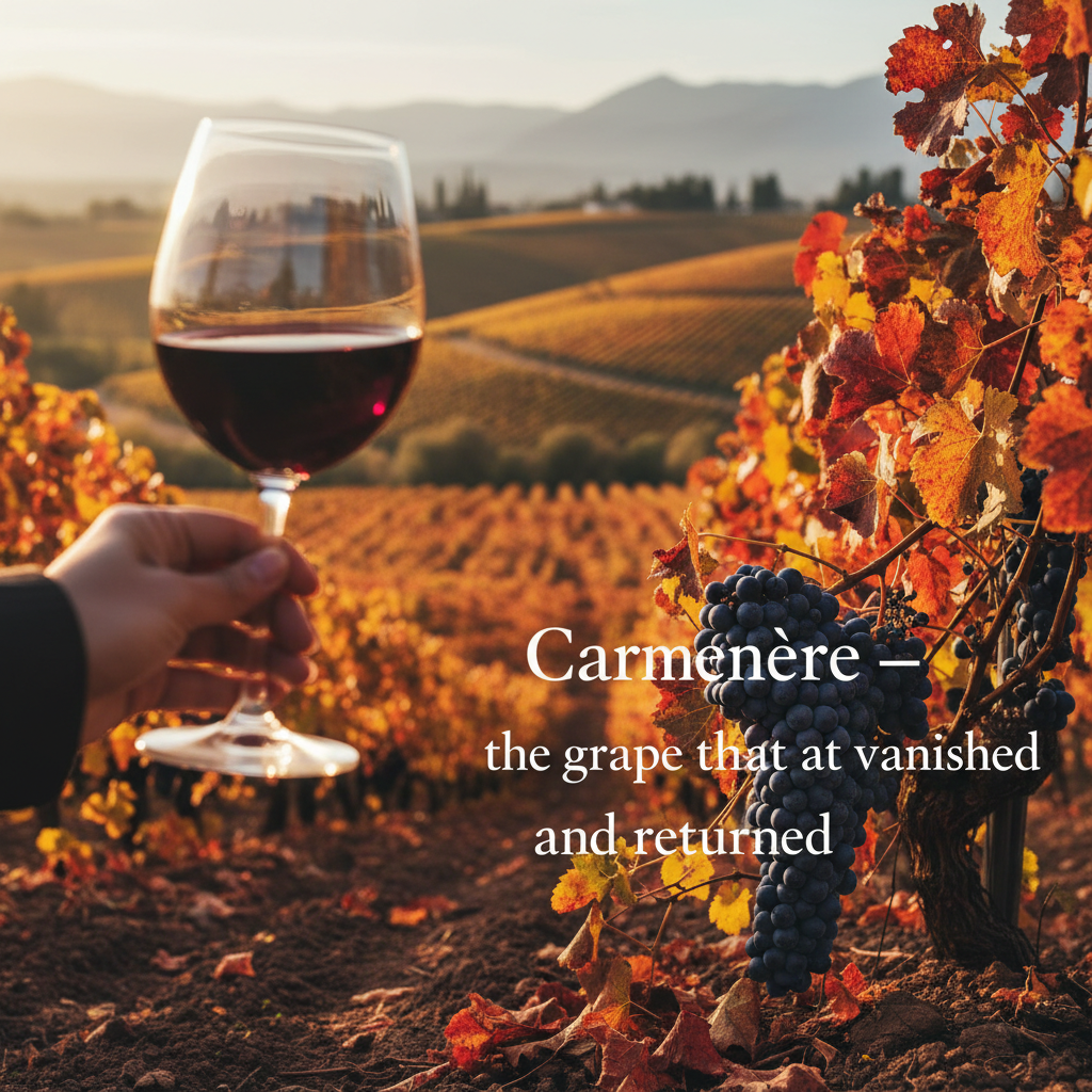 Carmenère – druen der forsvandt og kom igen