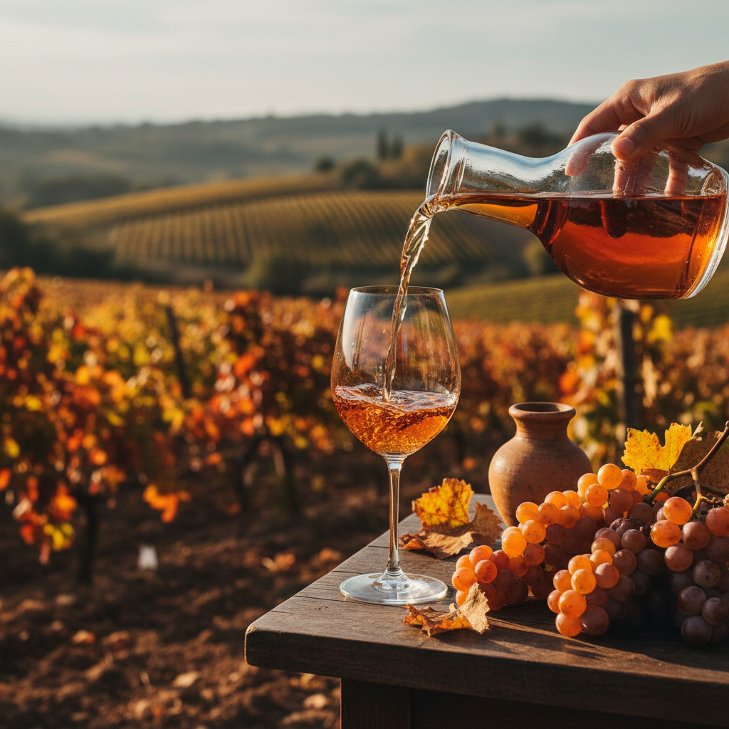 Orange vin – hvidvin lavet som rødvin