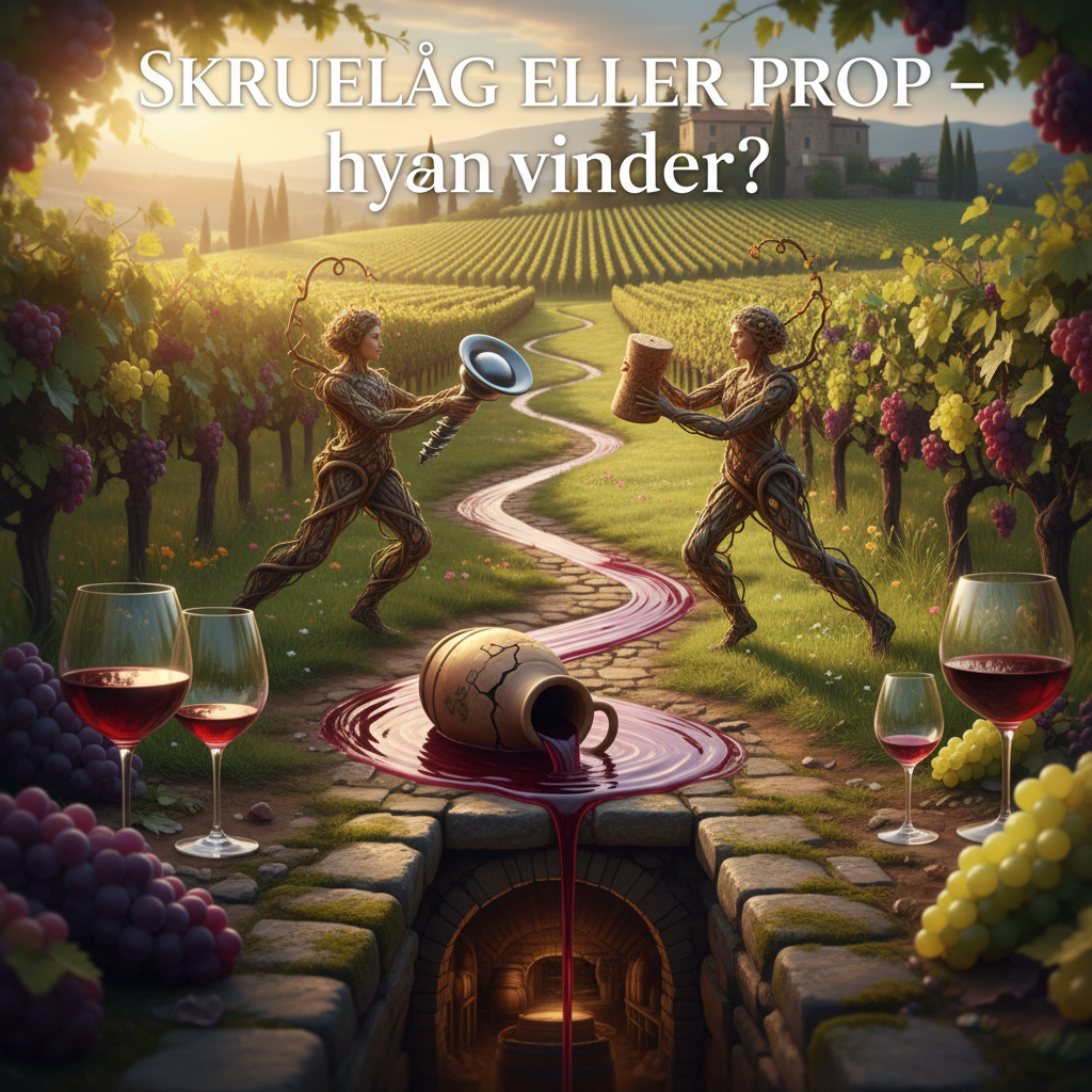 Skruelåg eller prop – hvem vinder?